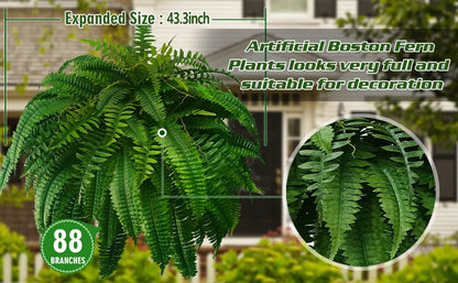 🔥Today Only $19.99🔥UV Resistant Lifelike Artificial Boston Fern